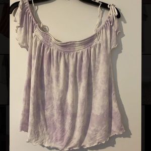 American Eagle size medium off the shoulder shirt